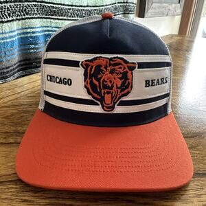 Chicago Bears Hat '47 Brand OSFA SnapBack Mesh Back Multicolor Flat Brim